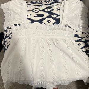 Great spring or summer blouse never been worn